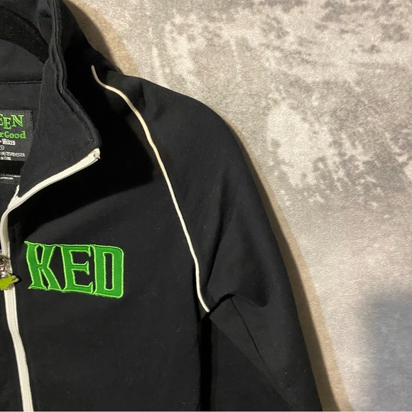 Wicked Jacket Womens Sz Small Black Green Broadway Theatre Musical Play Witch Oz - Picture 5 of 13